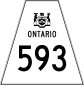 Highway 593 shield