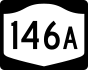 NYS Route 146A marker