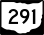 State Route 291 marker