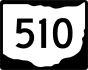 State Route 510 marker