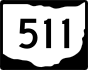 State Route 511 marker