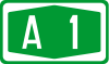 Autocesta A1.svg