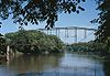 Bridgeport Bridge, Spanning Skunk River, Denmark vicinity (Lee County, Iowa).jpg