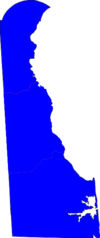 Delaware Senatorial Election Results by county, 2008.png