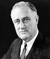 Franklin D. Roosevelt, thirty-second President of the United States