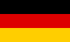 Flag of Germany: A horizontal tricolor of black, red and gold
