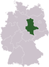 The federal state of Saxony-Anhalt in Germany