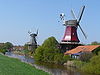 Greetsiel: the twin windmills