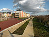 Guided Busway track at Kings Hedges Road (2) - geograph.org.uk - 1731011.jpg