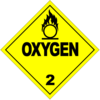 Class 2.2: Oxygen (Alternative Placard)
