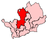 A fairly large constituency, stretching from the centre of the county northwards.