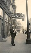 Hotel Benton, coffee tavern, Corvallis, Oregon, circa 1935.jpg