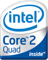Intel Core 2 Quad brand logo