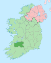 Island of Ireland location map Limerick.svg