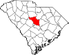 State map highlighting Richland County