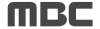 MBC logo, in stylized Roman letters