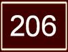 Route 206 shield