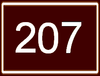Route 207 shield