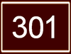 Route 301 shield