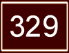 Route 329 shield