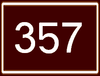 Route 357 shield