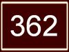Route 362 shield