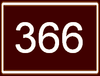 Route 366 shield