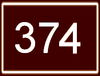 Route 374 shield