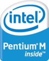 New Pentium M brand logo