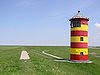 Pilsum: lighthouse