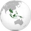Topography of Southeast Asia.