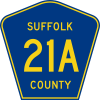 Suffolk County Route 21A NY.svg