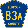 Suffolk County Route 83A NY.svg