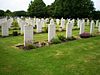 War graves in Bassingbourn Cemetery - geograph.org.uk - 1349359.jpg