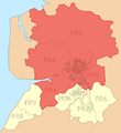 PRESTON (post town) locator map.png
