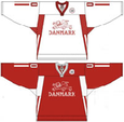 Denmark national ice hockey team Home & Away Jerseys.png