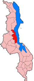 Location of Nkhotakota District in Malawi