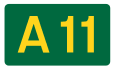 A11 road shield