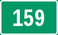 Riksvei 159 shield