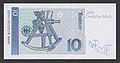 10 Deutsche Mark, Reverse