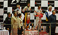 2008 Singapore Grand Prix podium