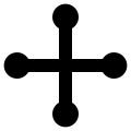 Cross-Pommee-Heraldry.svg