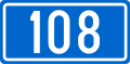 D108 state road shield