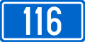 D116 state road shield