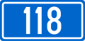 D118 state road shield