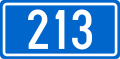 D213 state road shield