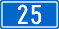 D25 state road shield