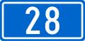 D28 state road shield