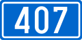 D407 state road shield