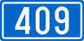 D409 state road shield